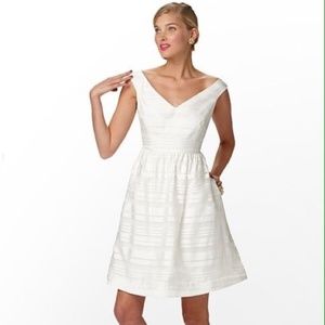 Lilly Pulitzer Kiera Dress White Stripe